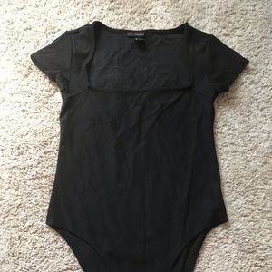 Forever 21 black size small bodysuit